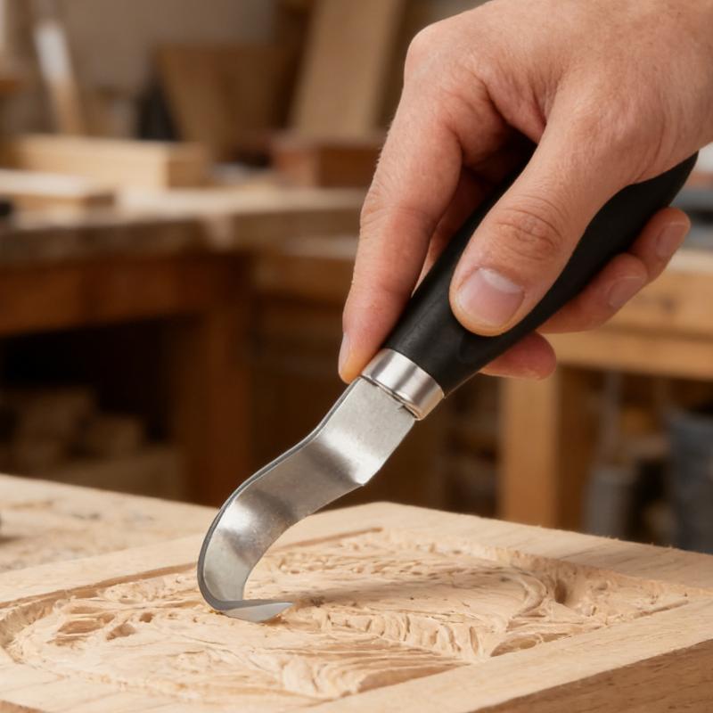 인체공학적 나무 손잡이와 스테인리스 스틸 칼날이 있는  - Wood Chisel Set 리뷰 및 가격