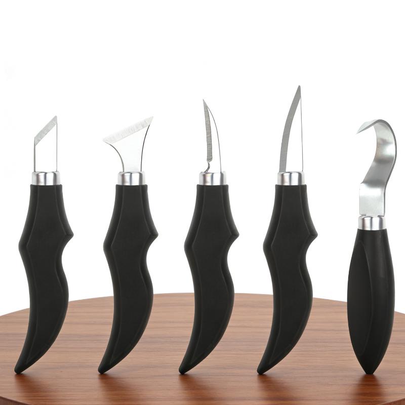 인체공학적 나무 손잡이와 스테인리스 스틸 칼날이 있는  - Wood Chisel Set 리뷰 및 가격